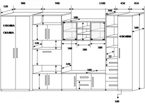 Стенка Вега 2 в Верхней Салде - verhnyaya-salda.mebel-e96.ru