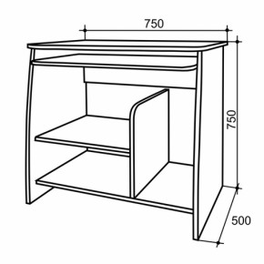 Стол компьютерный Кроха в Верхней Салде - verhnyaya-salda.mebel-e96.ru