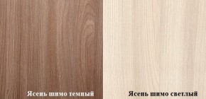 Стол компьютерный ПКС-6 (Ясень шимо темный/светлый) в Верхней Салде - verhnyaya-salda.mebel-e96.ru