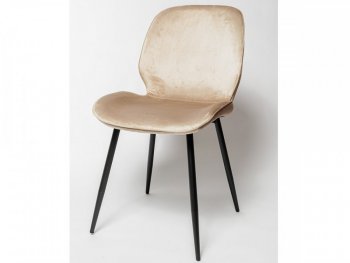 Стул ОКС 1342 велюр бежевый (ИЦ) в Верхней Салде - verhnyaya-salda.mebel-e96.ru