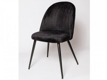 Стул С 820 Черный вельвет (ЦМ) в Верхней Салде - verhnyaya-salda.mebel-e96.ru