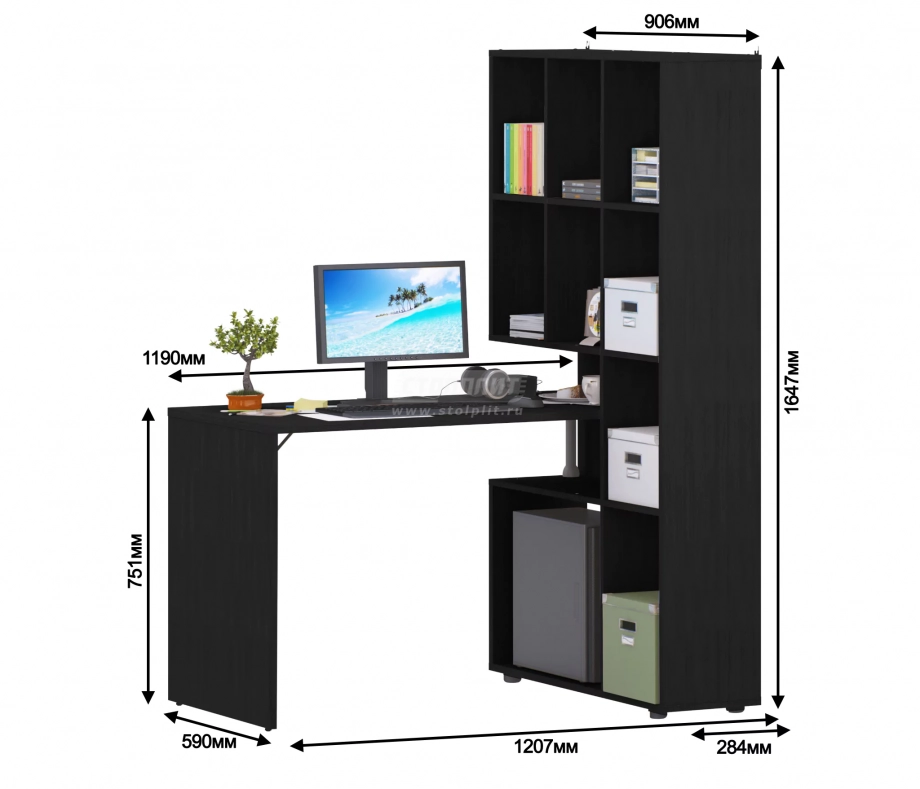 Компьютерный стол Техно СБ-2303 (СП) в Верхней Салде - verhnyaya-salda.mebel-e96.ru