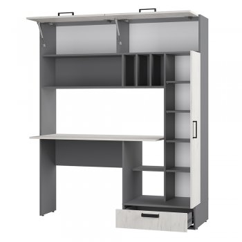 Стол компьютерный Техно графит/крафт  (БТС) в Верхней Салде - verhnyaya-salda.mebel-e96.ru