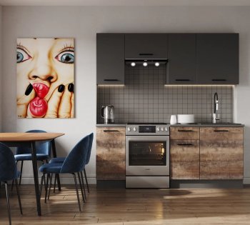 Кухонный гарнитур Трансильвания 2000 мм в Верхней Салде - verhnyaya-salda.mebel-e96.ru