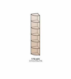 Угловой элемент ЛОТОС (УМ-601) Бодега белая в Верхней Салде - verhnyaya-salda.mebel-e96.ru | фото