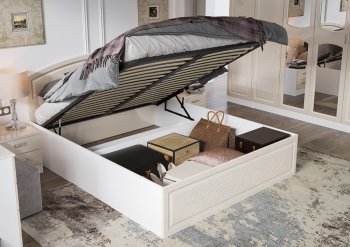 Кровать с подъемным механизмом Венеция КРПМ (ИЦ) в Верхней Салде - verhnyaya-salda.mebel-e96.ru | фото