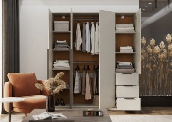 Шкаф 1800 мм Вентуро ШК-003 (Стиль) в Верхней Салде - verhnyaya-salda.mebel-e96.ru