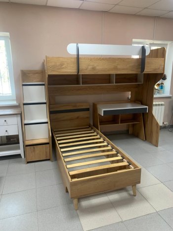 Кровать-чердак Омега-3 комп.2 в Верхней Салде - verhnyaya-salda.mebel-e96.ru