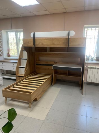 Кровать-чердак Омега-3 комп.2 в Верхней Салде - verhnyaya-salda.mebel-e96.ru