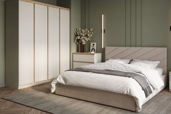 Кровать двуспальная Юта (БМ) в Верхней Салде - verhnyaya-salda.mebel-e96.ru